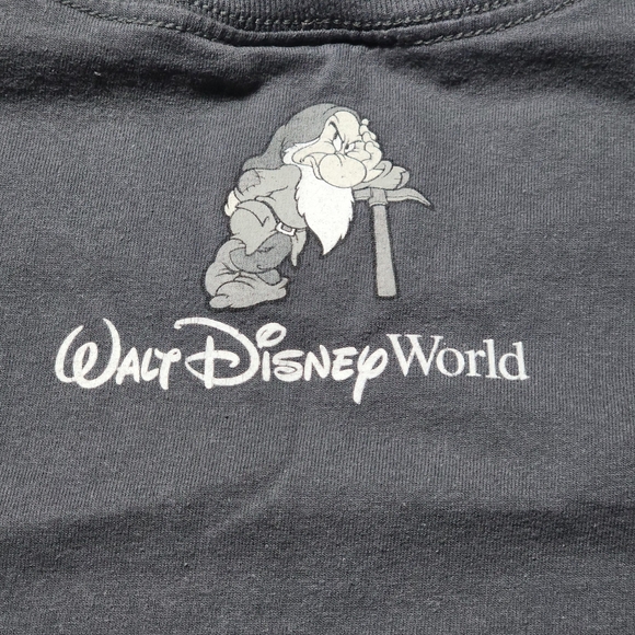 Walt Disney World Vintage Gray Grumpy and Dopey T-shirt Size XL - Picture 4 of 11